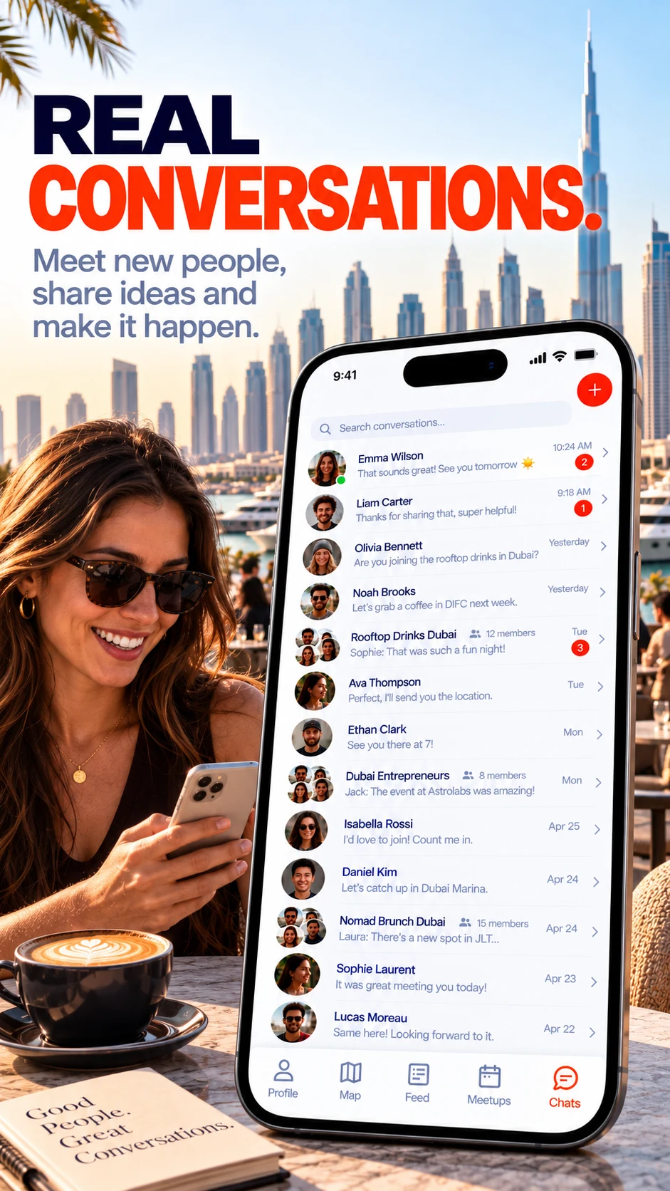 Nomad Club: Meet & Connect screenshot