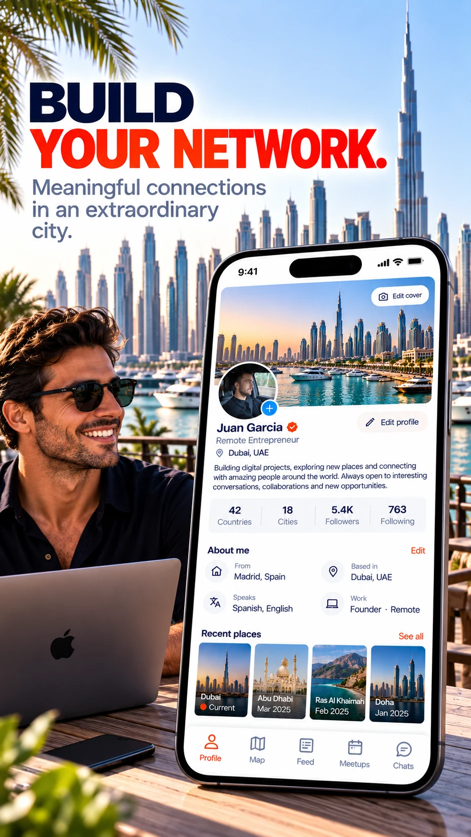 Nomad Club: Meet & Connect screenshot